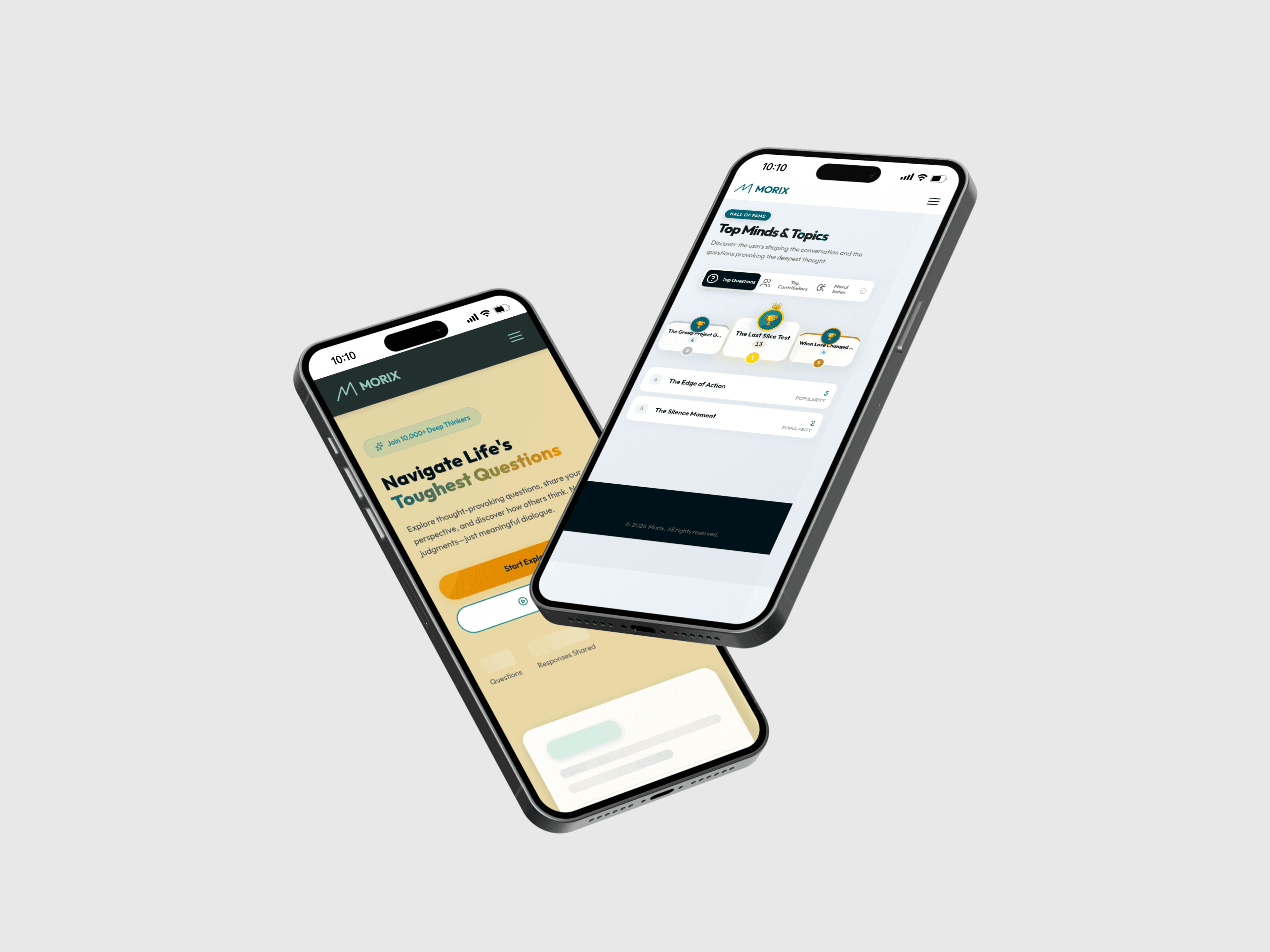 From a Question to a Product: I Built the Same App Twice