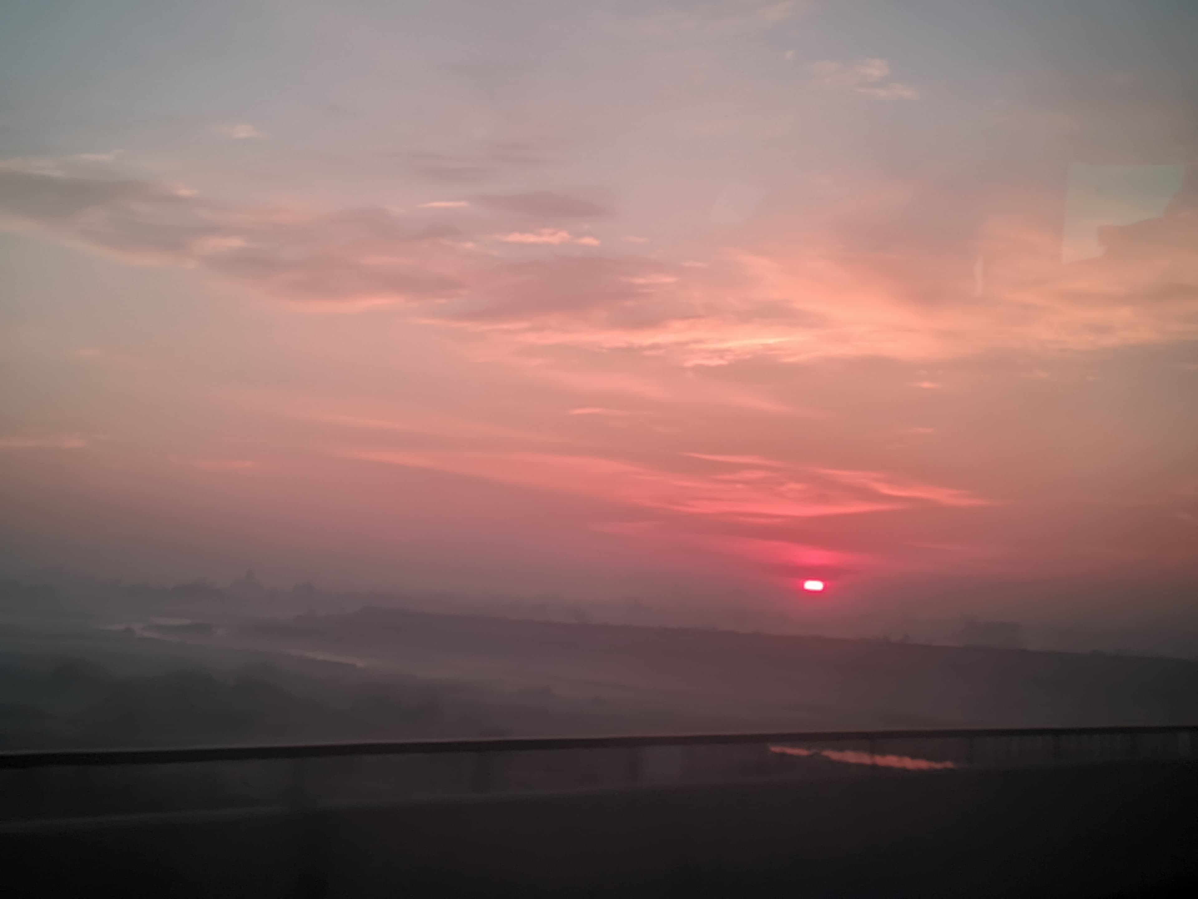 Some sunrises feel like goodbyes